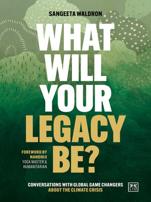 cover image of What Will Your Legacy Be?